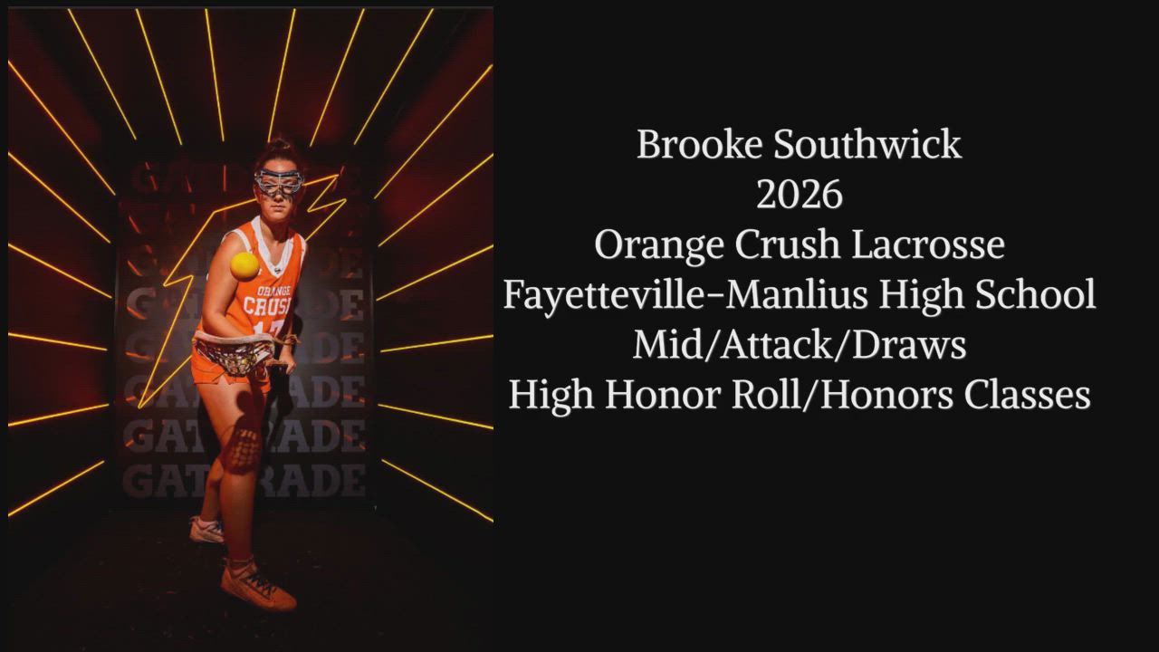 Orange Crush Lacrosse Girls IWLCARecruits